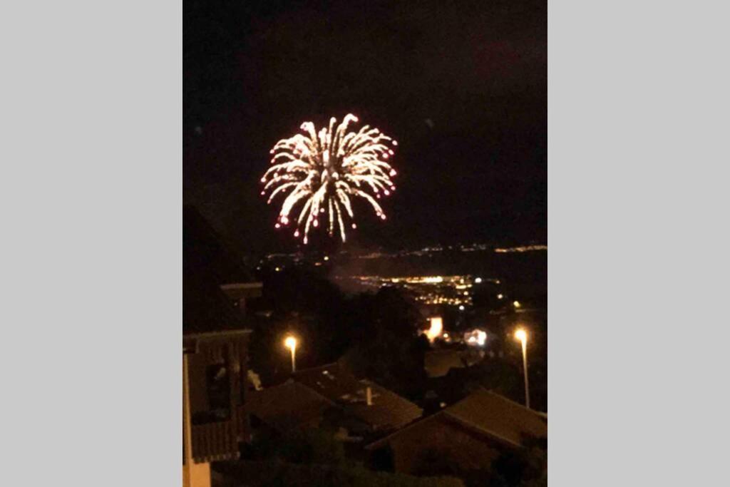 Duplex En Station Vue Sur Lac Leman Thollon-les-Memises Exterior photo